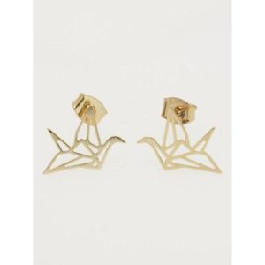 【カヤ】折鶴ピアス