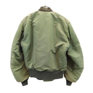 BUZZ RICKSON'S バズリクソンズ B-15D MOD 実名復刻 フライトジャケット 38 カーキ Buzz Rickson's M13517 モデファイ メンズ 古着 中古