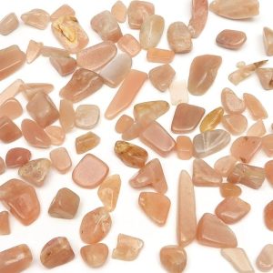 オレンジムーンストーン チップ（さざれ）【80g】 / 400-53 MOSZ-X