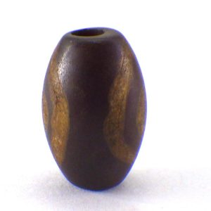 開運 天珠 パワーストーン 一粒売り 天然石 バラ売り パーツ 材料 風水 開運グッズ 縁起物 2025 ポイント消化 ( 佛眼天珠 小 老茶 1個 )