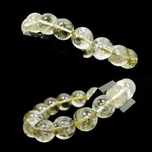 [特選品天然石]スモーキー  ゴールドルチル [14mm]100201