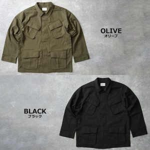 YMCLKY 米軍タイプ ジャングルファティーグジャケット 4th モデル 長袖 JJ197YNSEABEESシービーズ オリジナル復刻 メンズ ワークジャケットシャツ ベトナムジャケット