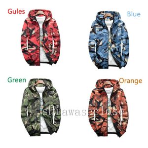 ミリタリージャケットメンズ　 ウィンドブレーカー マウンテンパーカ　ライトアウター ジップデザイン バーカー　迷彩柄  ルゾン ジャンパー 春秋 お兄系