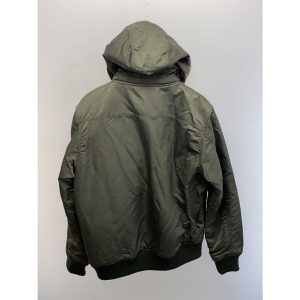 ALPHA INDUSTRIES◆ミリタリージャケット/XL/ナイロン/KHK/TA1672-076