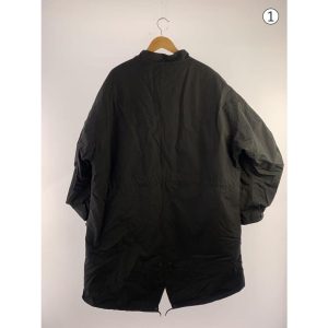 FREAK’S STORE◆ミリタリージャケット/M/コットン/ブラック/21AW-001CO