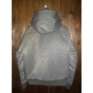 Alpha Industries ＡＬＰＨＡアルファ TA1716-012 HOODED RIB JACKET フーデッド リブ ジャケット ワッペン パーカー脱着可能 ミリタリー 中綿 ブルゾン アウター