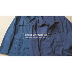 MILITARY リジェクト 訳あり品 実物 USED セルビア軍 TOTAL NATIONAL DEFENSE（トータル ナショナル ディフェンス）ワークジャケット【クーポン対象外】【I】